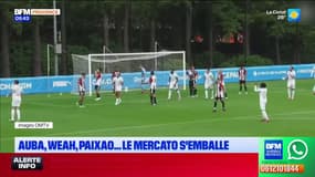 Auba, Weah, Paixao ... Le Mercato s'emballe 
