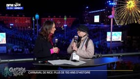 La tradition du carnaval de Nice "remonte à 400.000 ans", raconte l'historienne Annie Sidro
