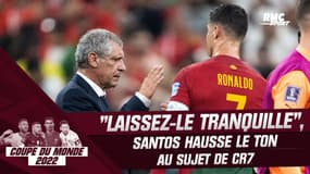 Portugal : "Laissez Ronaldo tranquille", Santos hausse le ton