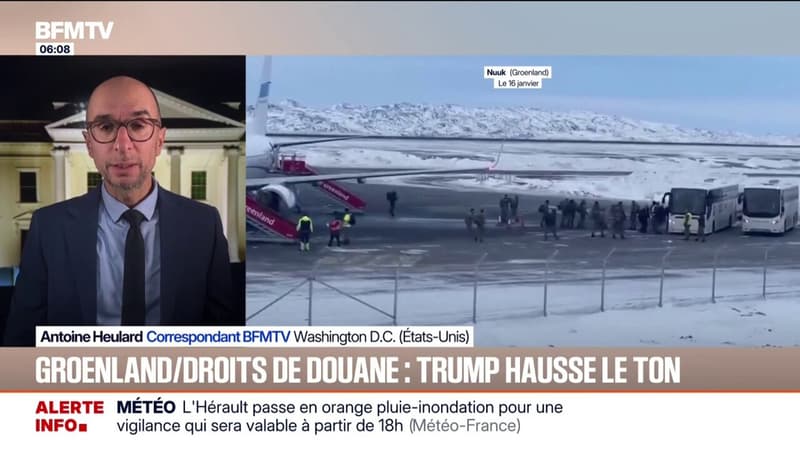 Droits de douane sur le Groenland: Donald Trump menace les pays qui s'opposent à son plan d'annexion