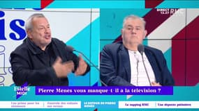 "Pas par tout le monde, mais oui j'ai été lâché." Pierre Ménès