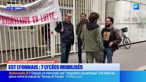 Dans l'Est Lyonnais, 7 lycées se sont mobilisés pour se faire entendre