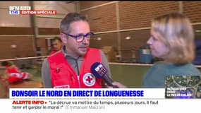 Inondations dans le Pas-de-Calais: un référent de la Croix-Rouge veille "au bien-être des bénévoles"