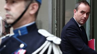 Le Premier ministre Sébastien Lecornu à Beauvau, à Paris, le 10 septembre 2025