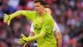 Wojciech Szczesny avec Arsenal en 2015