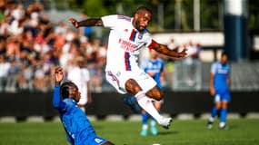 Alexandre Lacazette avec l'OL, en 2022.