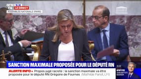 Yaël Braun-Pivet qualifie de "grave incident" les propos jugés racistes de Grégoire de Fournas à l'Assemblée nationale