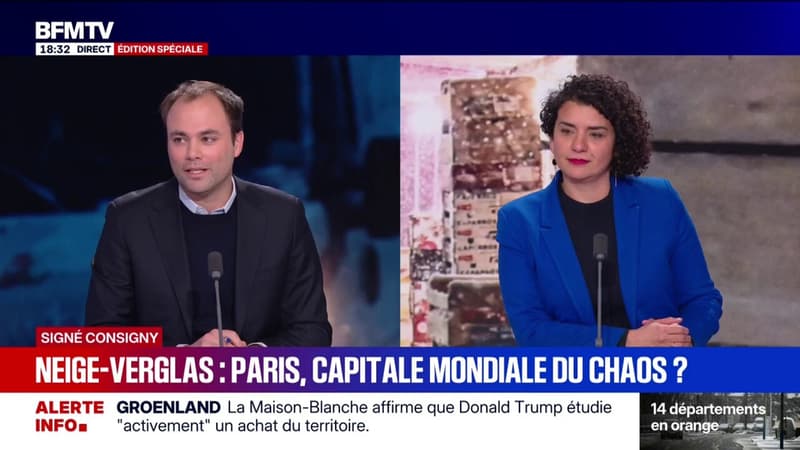 SIGNÉ CONSIGNY - Neige: "Quand la municipalité fait le minimum syndical à Paris, elle considère qu'elle a fait son boulot", assure l'essayiste