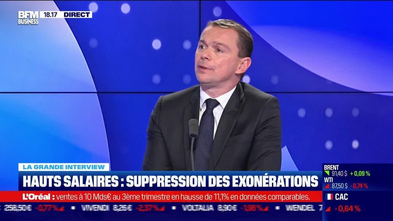 Olivier Dussopt (ministre Du Travail, Du Plein Emploi Et De L'Insertion ...