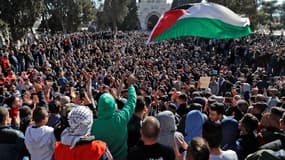 Image d'illustration de manifestations dans la ville de Jérusalem le 8 décembre 2017