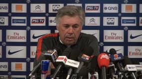 Carlo Ancelotti, entraîneur du PSG.