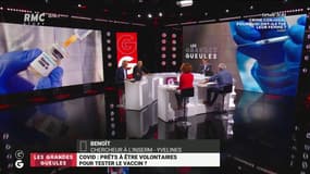 Vaccin contre le coronavirus: "Chaque prélèvement sera rémunéré", précise un chercheur de l'Inserm