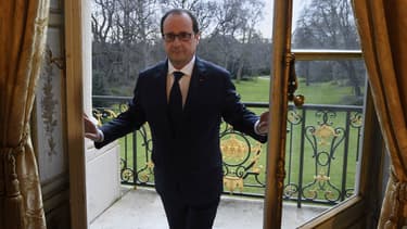 François Hollande à l'Elysée février 2015.