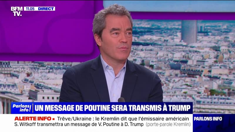 Vladimir Poutine a transmis un message adressé à Donald Trump à l'émissaire américain Steve Witkoff au sujet de sa proposition de trêve en Ukraine