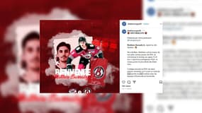 L'attaquant Matthew Barnaby Jr rejoint les Diables Rouges de Briançon