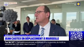 L'ancien Premier ministre Jean Castex en déplacement à Marseille