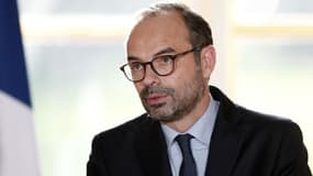 Edouard Philippe lors d'un séminaire gouvernemental à l'Elysée, le 3 janvier 2018