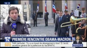 Ce que l'on sait sur la rencontre entre Macron et Obama à l'Elysée