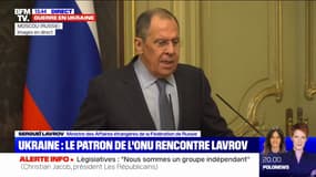 Sergueï Lavrov: "Les alliés ont utilisé l'Ukraine comme un terrain pour irriter la Russie"