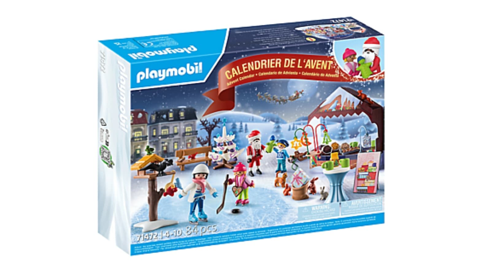 Calendrier de l'Avent Playmobil - Marché de Noël