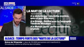 Alsace: temps forts des "Nuits de la Lecture"