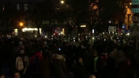 La Marseillaise entonnée place de la Nation à Paris à la fin de la marche contre l’islamophobie