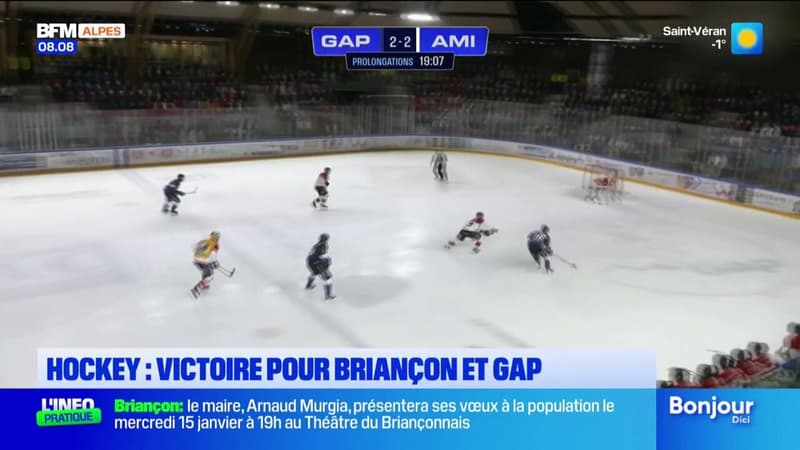 Hockey: Gap et Briançon s'offrent Amiens et Rouen