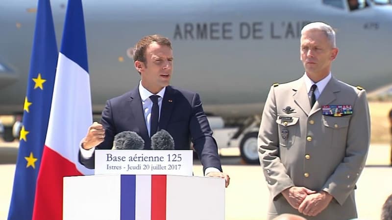 Emmanuel Macron compte faire passer le budget de la Défense à 2% du PIB d'ici à 2025.