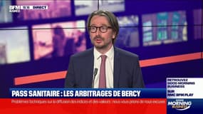 Olivier Delamarre (Directeur des CC France Unibail-Rodamco-Westfield), Pass sanitaire: "La mesure de contrôle à l'entrée des centres commerciaux n'est pas applicable"