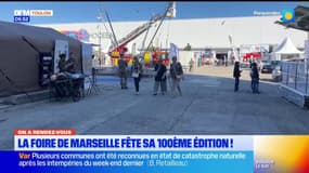 On a rendez-vous, ce matin, aux 100 ans de la foire de Marseille 