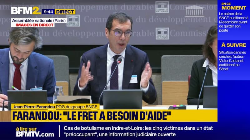 Le PDG de la SNCF demande du soutien à l'État pour relancer le fret ferroviaire