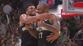 La joie de Giannis Antetokounmpo