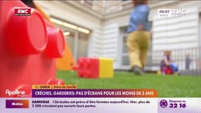 Crèches, garderies: pas d'écrans pour les moins de 3 ans