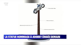 Une statue hommage à Johnny érigée demain - 13/09