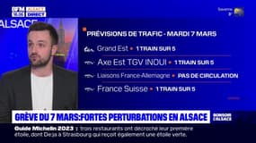 Grève du 7 mars: de fortes perturbations à prévoir en Alsace