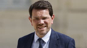 Le maire de Charleville-Mézières Boris Ravignon, le 4 juillet 2023 à l'Élysée.