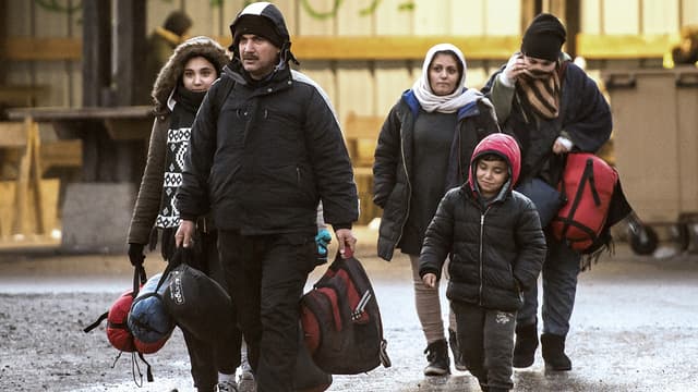 19 migrants ont entamé une grève de la faim, après le refus de l'Angleterre de les accueillir sur son territoire. (Photo d'illustration)