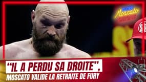 Boxe : "Il a perdu sa droite", Moscato valide la retraite de Fury