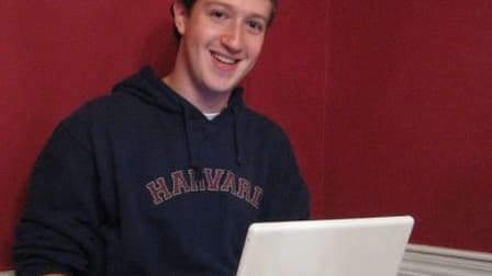 Mark Zuckerberg lorsqu'il était étudiant