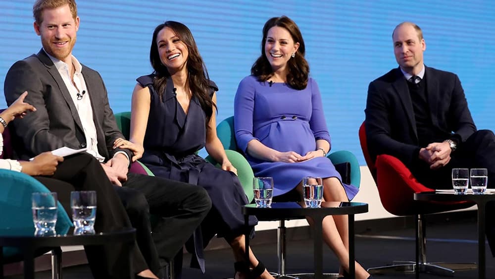 Prince Harry, Meghan Markle, Kate Middleton and Prince William, February 28, 2018 Prince Harry, Meghan Markle, Kate Middleton and Prince William, February 28, 2018