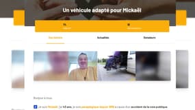 À Nécy dans l'Orne, un homme lance un appel à l'aide pour financer l'achat d'un véhicule adapté à son handicap.