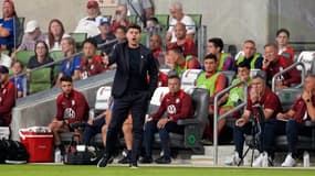 Mauricio Pochettino lors de la rencontre entre les Etats-Unis et le Panama (2-0, amical), le 12 octobre 2024