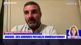 Marseille: Emmanuel Macron veut des amendes payables immédiatement pour les consommateurs de drogue