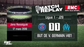 PSG-OM : Le Goal Replay avec les commentaires live RMC 