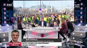 Liste de gilets jaunes aux européennes: "Faire de la politique ne s'improvise pas", assure Jean Lassalle