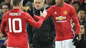 José Mourinho et Anthony Martial