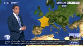 La météo pour ce mercredi 13 février 2019
