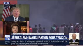 "Les États-Unis se sont totalement disqualifiés" en cas de négociation réagit l'ancienne ambassadrice de la Palestine auprès de l'U.E