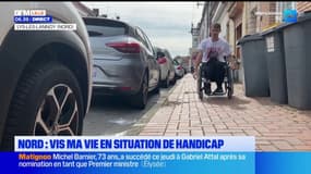 Nord: la difficulté pour se déplacer au quotidien en fauteuil