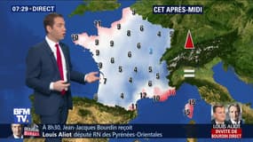 La météo pour ce lundi 7 janvier 2019